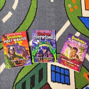 Goosebumps Book Set - Colorful Covers